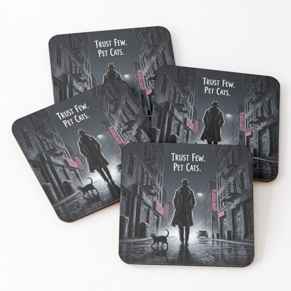 Item preview, Trust Few Pet Cats designed and sold by PetJoyPrintsCO.