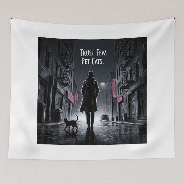 Item preview, Trust Few Pet Cats designed and sold by PetJoyPrintsCO.