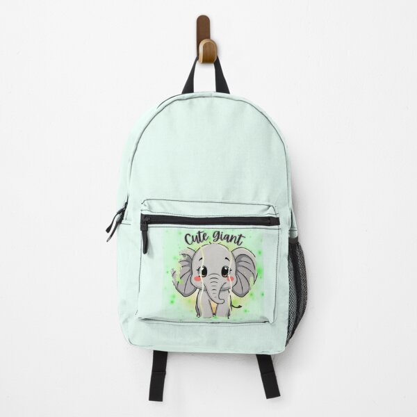 Item preview, Cute Giant Baby Elephant – Glowing Watercolor Wildlife Art designed and sold by PriyaMagic.