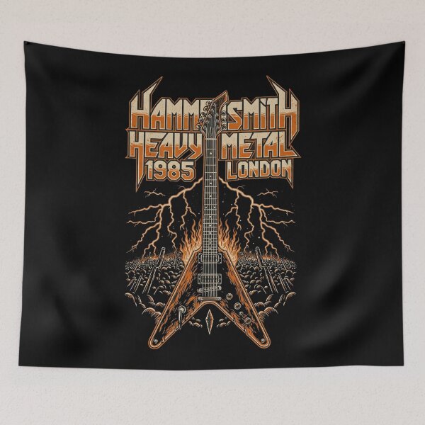 Item preview, Hammersmith Heavy Metal Tour 1985 London designed and sold by CELTIC-DESIGNS.
