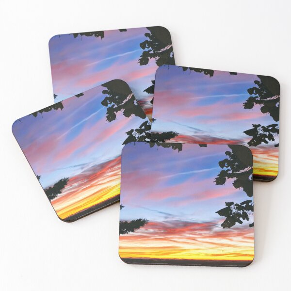 Item preview, Vibrant Morning Glow: Warm Landscape Wall Art designed and sold by Kainicram.