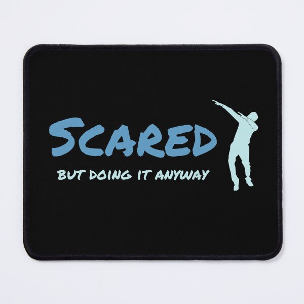 Item preview, Scared but courageous designed and sold by Cages or Wings.