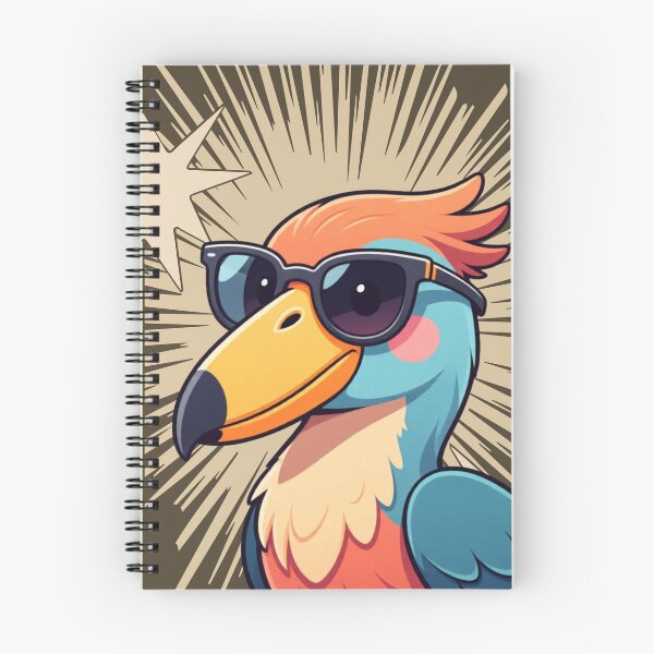 Item preview, Cool shoebill - retro style designed and sold by LKODesign.