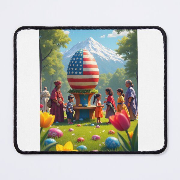 Item preview, American Flag Easter Egg Family Gathering designed and sold by Teeshirtstoday.com.