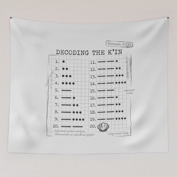 Item preview, Decoding The K'IN - Maya Numbers System  designed and sold by ottrain.