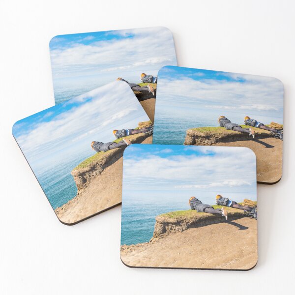 Item preview, On the Edge at the Cliffs of Moher designed and sold by AshleyMobleyArt.