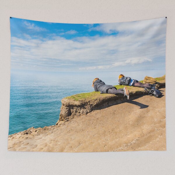 Item preview, On the Edge at the Cliffs of Moher designed and sold by AshleyMobleyArt.