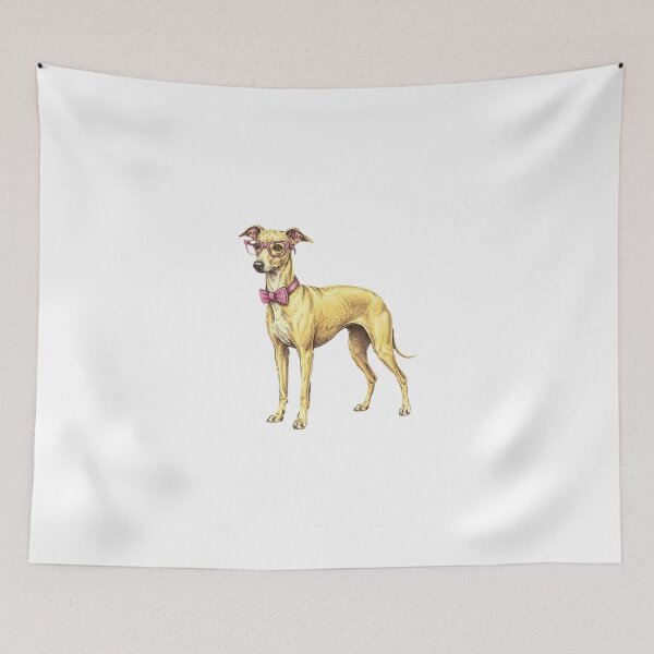 Item preview, Pink Italian Greyhound Sunglasses Bow Retro 90s Airbrush Iggy Dog Mom designed and sold by EvrmoodCo.