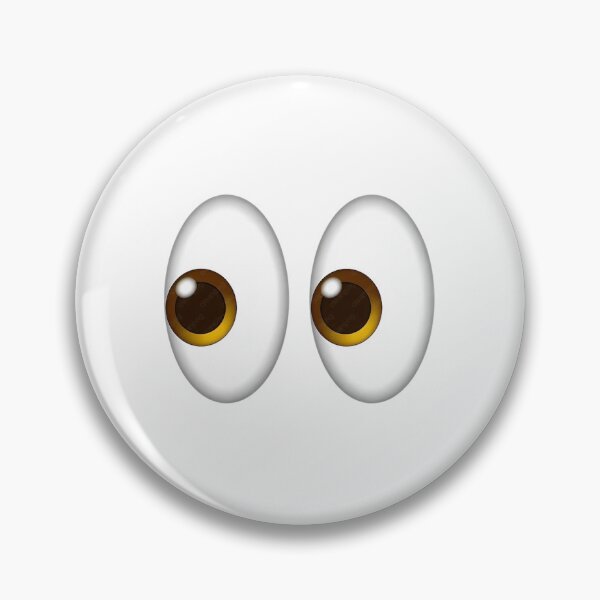 Item preview, Funny Looking Eyes Cartoon – Curious Emoji Eyes Minimal Expression Design designed and sold by Vervella.
