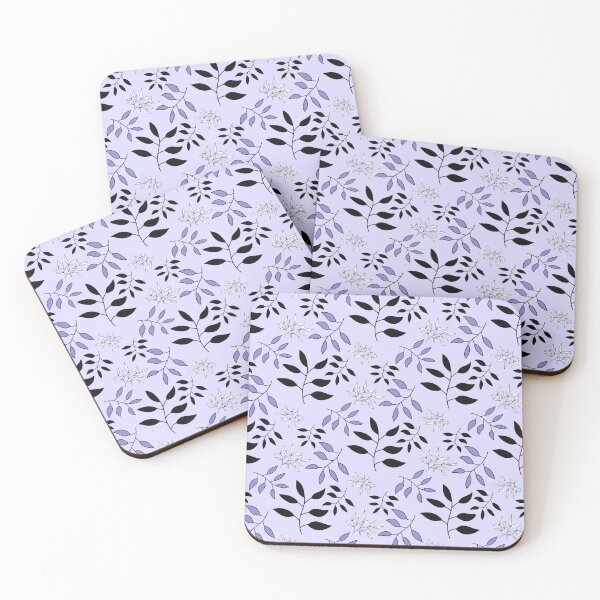 Item preview, Purple foliage repeating seamless pattern designed and sold by SeamlessDsign.