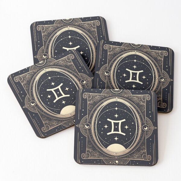 Item preview, Celestial Gemini Zodiac Symbol designed and sold by PraiaCorp.