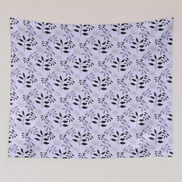 Item preview, Purple foliage repeating seamless pattern designed and sold by SeamlessDsign.