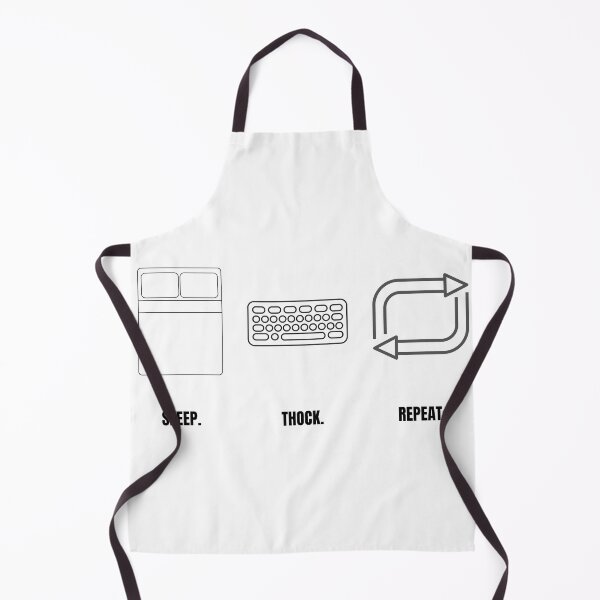 Item preview, Sleep Thock Repeat - Daily Gaming Routine designed and sold by ThockStation.