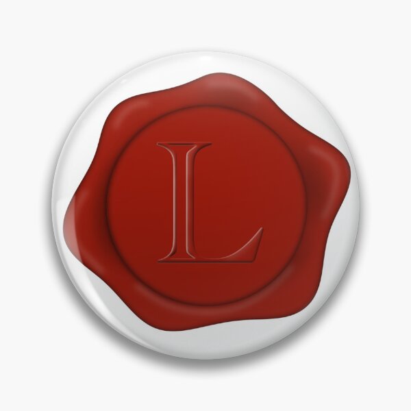 Item preview, Letter L Wax Seal Red designed and sold by Realmofantasy.