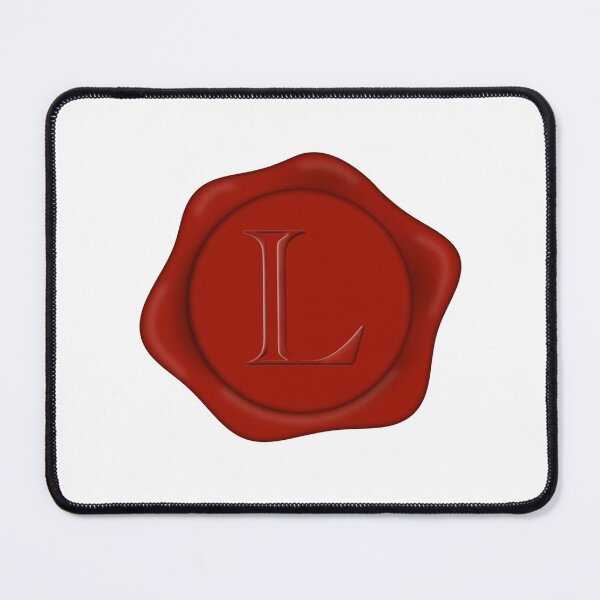 Item preview, Letter L Wax Seal Red designed and sold by Realmofantasy.