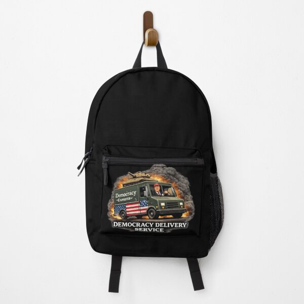 Item preview, Democracy Delivery Service Political Satire designed and sold by rocknrollstyles.