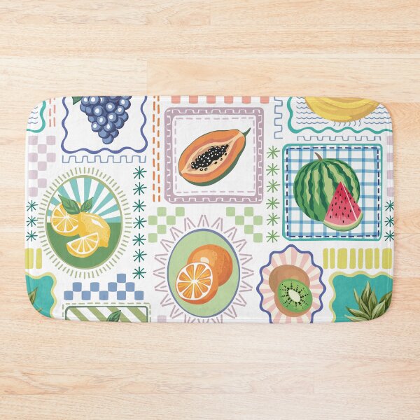 Item preview, Fruits frame pattern designed and sold by anyuka.