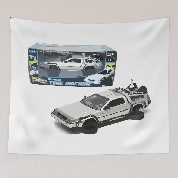 Item preview, Vintage Classic Car Delorean Play Machine Collection IV designed and sold by PrintCarClub.