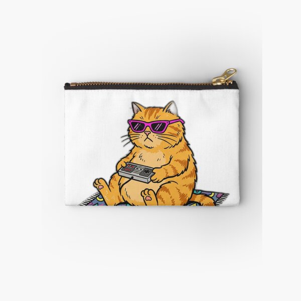 Item preview, Game Over Cat – Funny Retro Gamer Cat with Controller | Vintage Gaming Meme Design designed and sold by Designertony7.