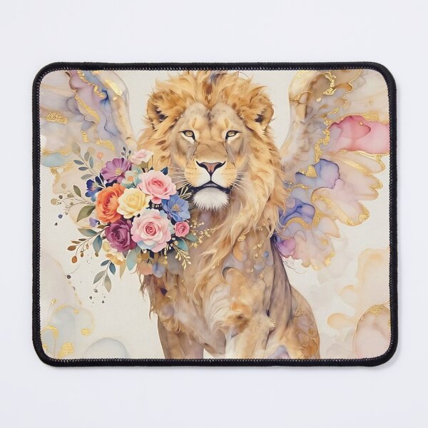 Item preview, The Winged Lion - Spirit Animal Guidance designed and sold by Lightworker11.