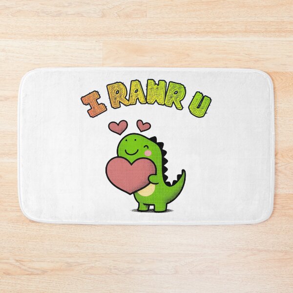 Item preview, I Rawr U Cute Emo Scene Dinosaur Aesthetic designed and sold by MadeTearfully.