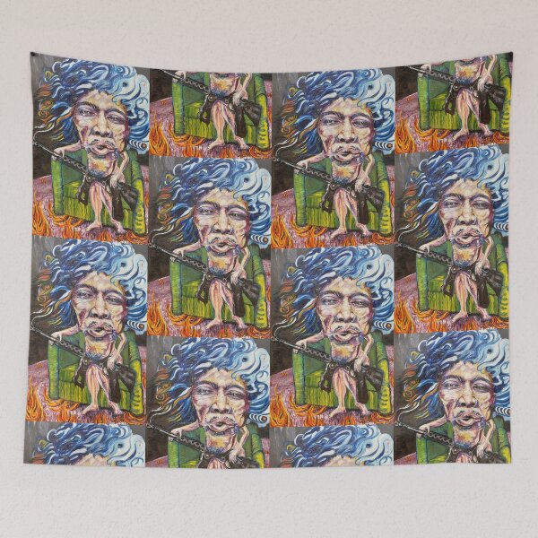 Item preview, Machine Gun by Jimi Hendrix designed and sold by ColoRastaCreations by ScottyBrown.