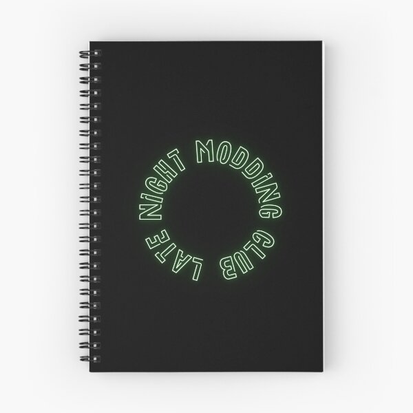 Item preview, Copy of Late Night Modding Club - Neon Keyboard Badge designed and sold by ThockStation.