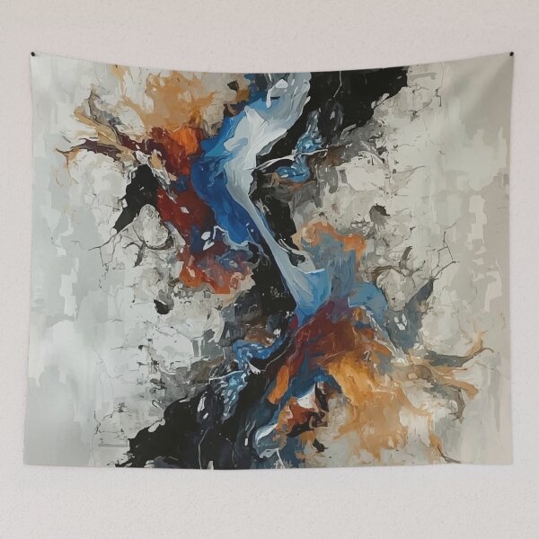Item preview, Collision of Fire and Frost designed and sold by AbstractAnom.