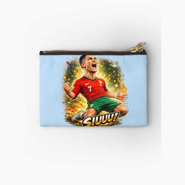 Item preview, CR7 SIUUU Celebration Cartoon – Legendary Football Goal Celebration designed and sold by KawaiiOrbit.