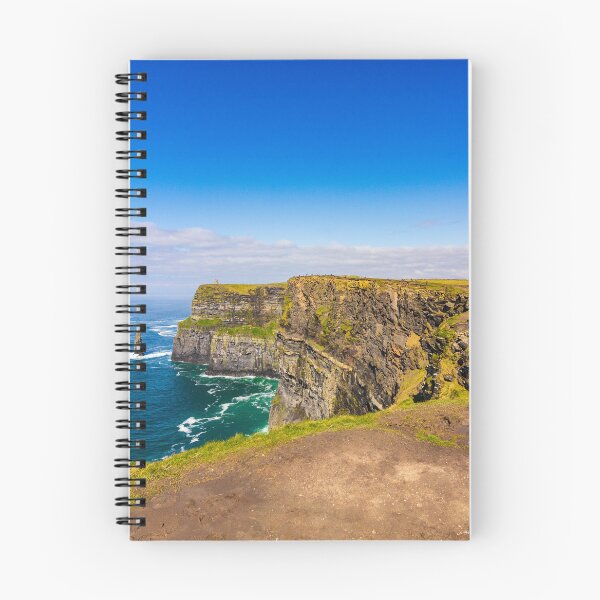 Item preview, Cliffs of Moher on a Brilliant Blue Day designed and sold by AshleyMobleyArt.