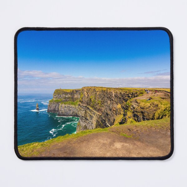 Item preview, Cliffs of Moher on a Brilliant Blue Day designed and sold by AshleyMobleyArt.