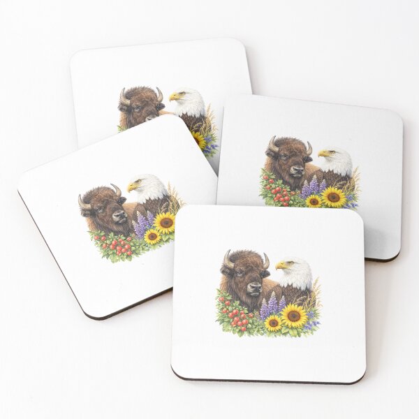 Item preview, American Wildlife Illustration - Botanical Art designed and sold by Vh7Studio.