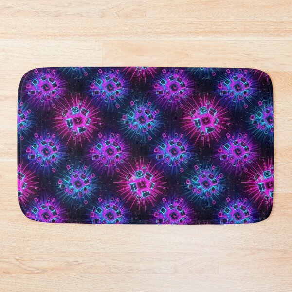Item preview, Neon Tech Burst Pattern designed and sold by StickVerse by Owais.