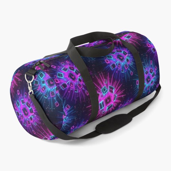 Item preview, Neon Tech Burst Pattern designed and sold by StickVerse by Owais.