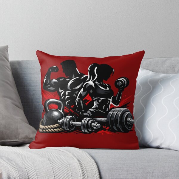 Item preview, Gym Silhouette Power – No Background Fitness Design designed and sold by StorySeller85.