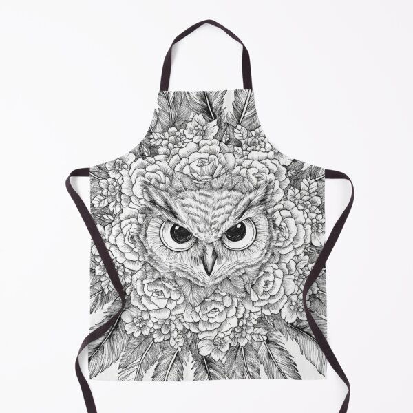 Item preview, Floral Mandala Art owl – Intricate Flower Mandala Design designed and sold by Anime9122.