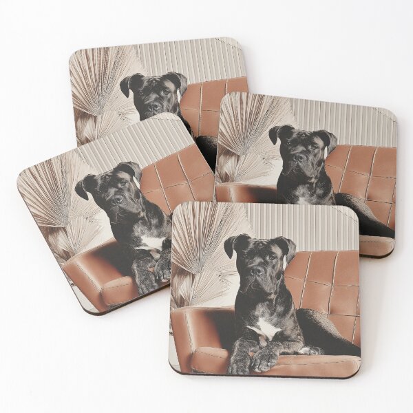 Item preview, Sophisticated Cane Corso on Brown Chair designed and sold by lautir.