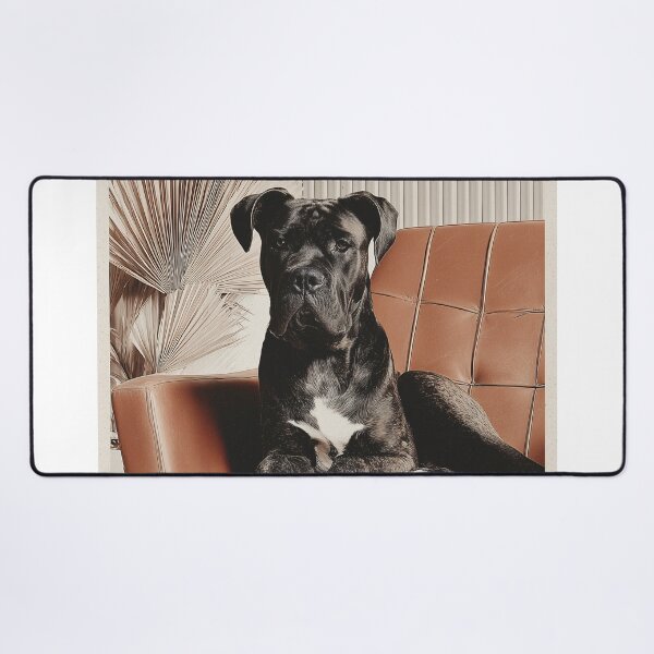 Item preview, Sophisticated Cane Corso on Brown Chair designed and sold by lautir.