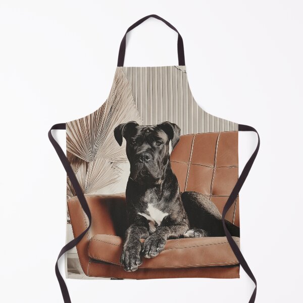 Item preview, Sophisticated Cane Corso on Brown Chair designed and sold by lautir.