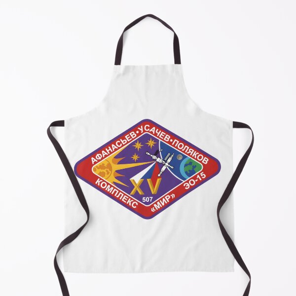 Item preview, Mir EO-15 Soviet-Russian Space Mission Patch designed and sold by CharlieDesings.
