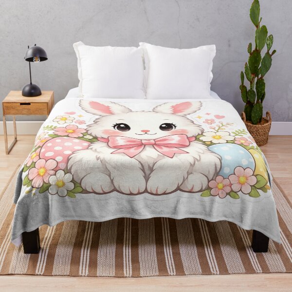 Item preview, Coquette Easter Bunny Sticker – Cute Pastel Spring Rabbit Aesthetic designed and sold by czarnyfeniks.