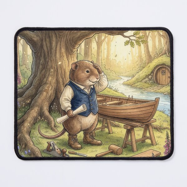 Item preview, Water Rat Messes Around With Boats designed and sold by Tridentulus.