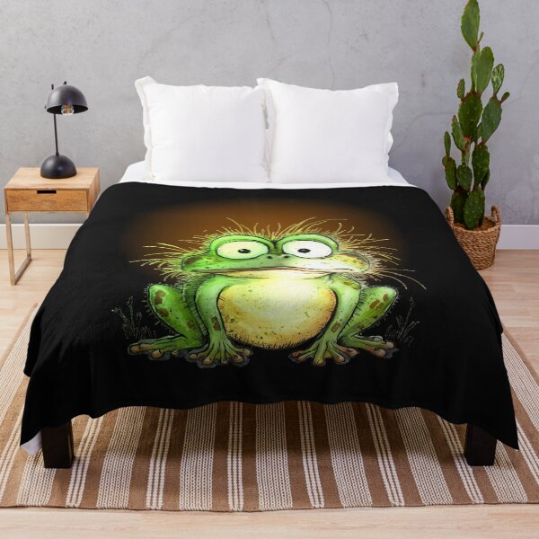 Item preview, Cute Weird Frog Meme Sticker – Funny Frog Illustration Aesthetic designed and sold by Aquarius-club.
