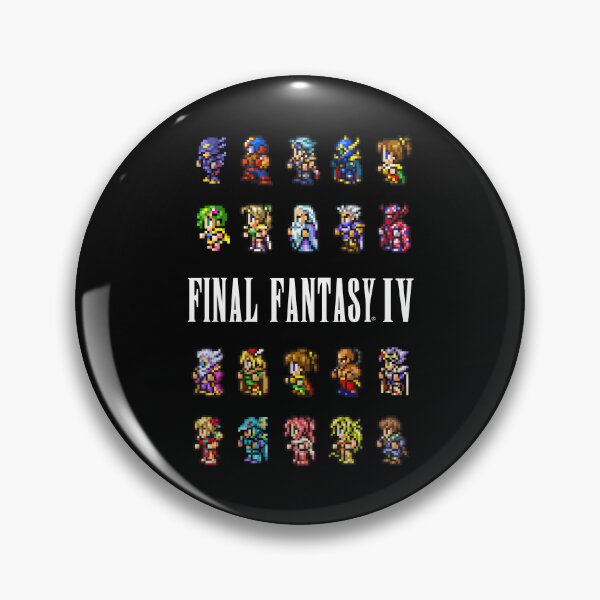 Item preview, Final Fantasy IV - Sprite Characters designed and sold by ZeWissou.