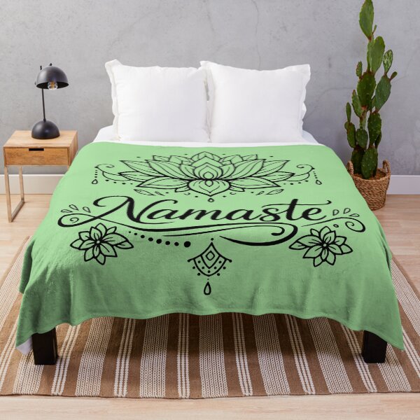 Item preview, Lotus Flower Namaste  | Yoga Meditation Spiritual Art designed and sold by NeerPrema.