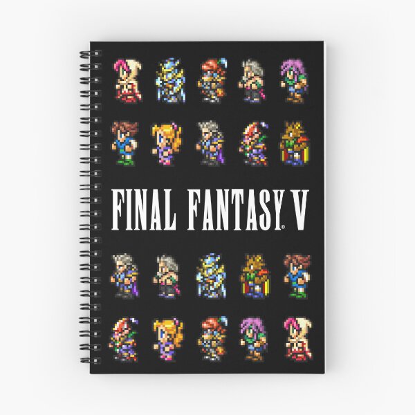 Artikelvorschau, Final Fantasy V – Sprite-Charaktere entworfen und verkauft von ZeWissou.