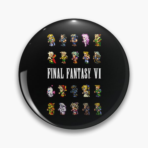 Item preview, Final Fantasy VI - Sprite Characters designed and sold by ZeWissou.