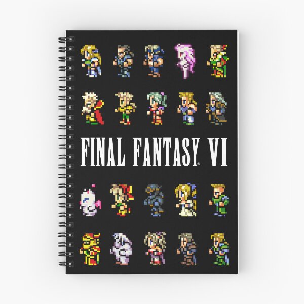 Item preview, Final Fantasy VI - Sprite Characters designed and sold by ZeWissou.