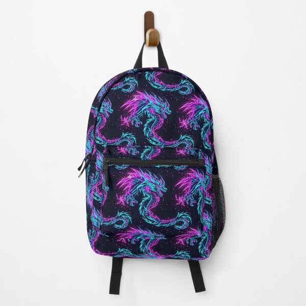 Item preview, Neon Dragon Circuit Pattern designed and sold by StickVerse by Owais.