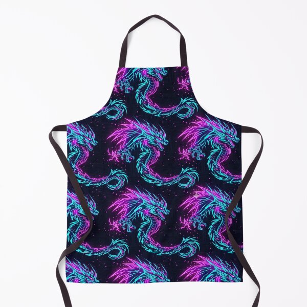 Item preview, Neon Dragon Circuit Pattern designed and sold by StickVerse by Owais.